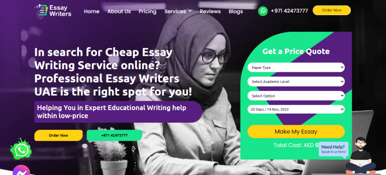 Best Essay Writers in UAE