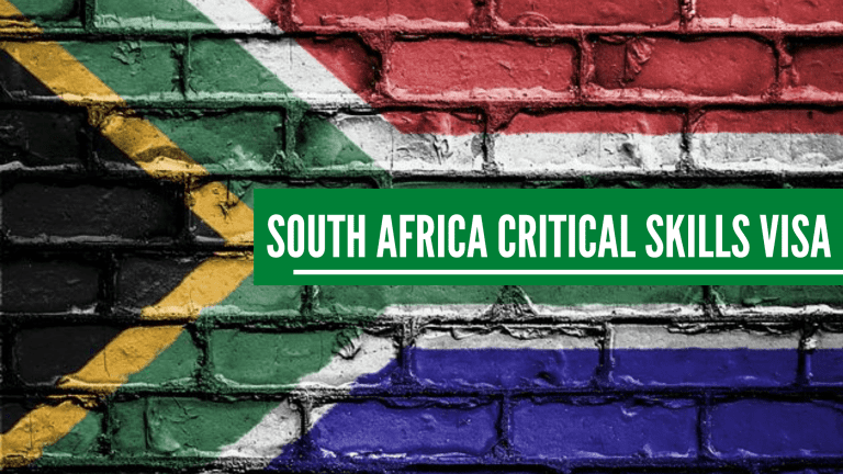 South Africa Critical Skills Visa