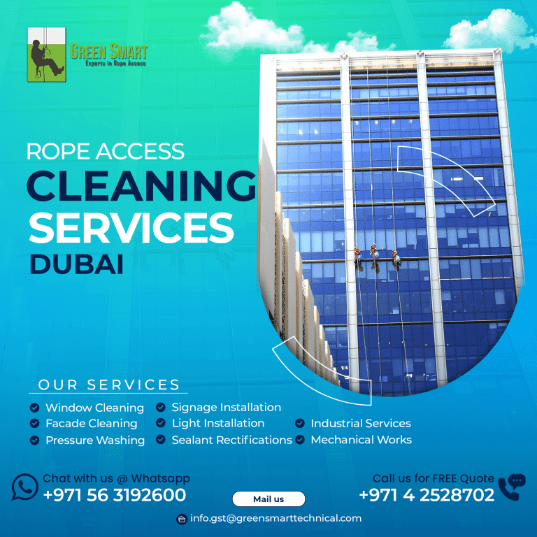Rope Access Cleaning Service